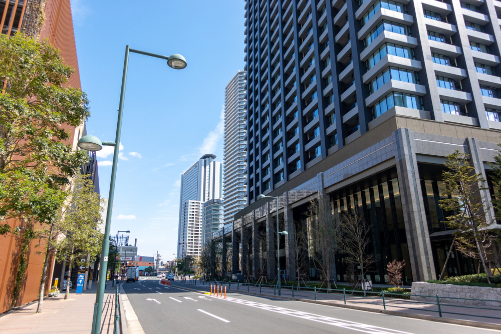 武蔵小杉の街並み