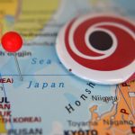 日本に上陸した台風